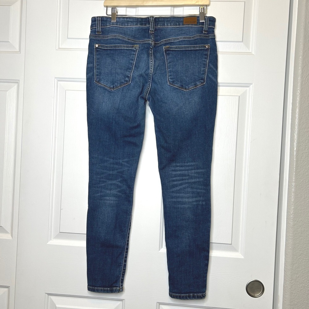 Judy Blue Dark Wash Skinny Jeans - Picture 3 of 7